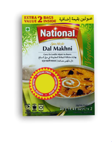NATIONAL Dal Makhni Masala 1.41 OZ
